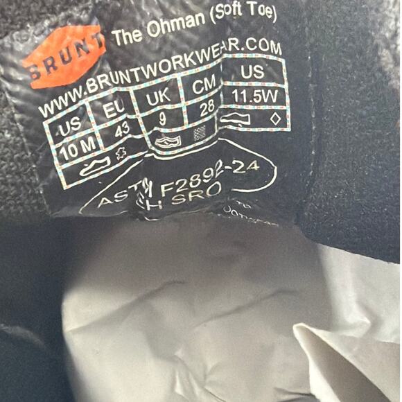 Brunt The Ohman Soft Toe 6\